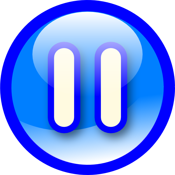 600x600 Use These Pause Button Vector Clipart