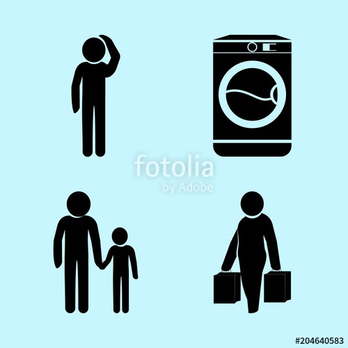 500x500 Icons About Human With Baby, Buy, Cheerful, Symbol And Black
