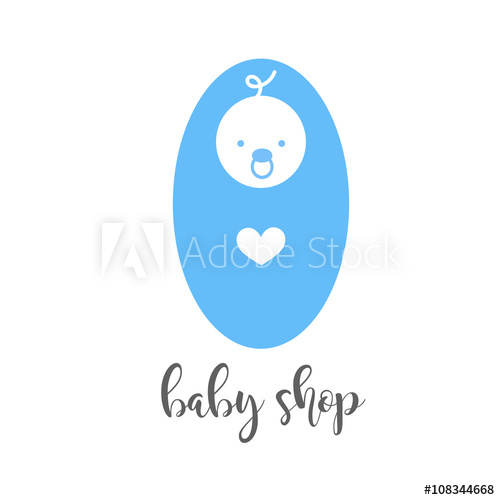 500x500 Baby Shop.mother And Baby.baby Logo.child