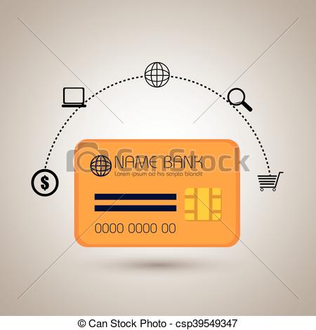 450x470 Credit Card Money Buy Vector Illustration Eps 10.
