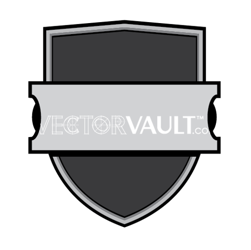 500x498 Buy Vector Shield Banner Icon Logo Graphic Royalty Free Vectors
