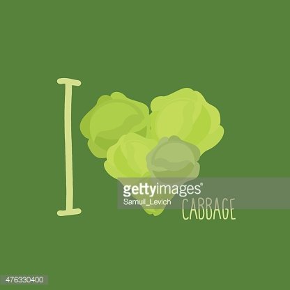 416x416 I Love Heart Of Green Vector Illustration Premium Clipart