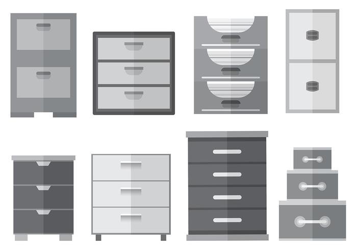 700x490 Free File Cabinet Icons Vector