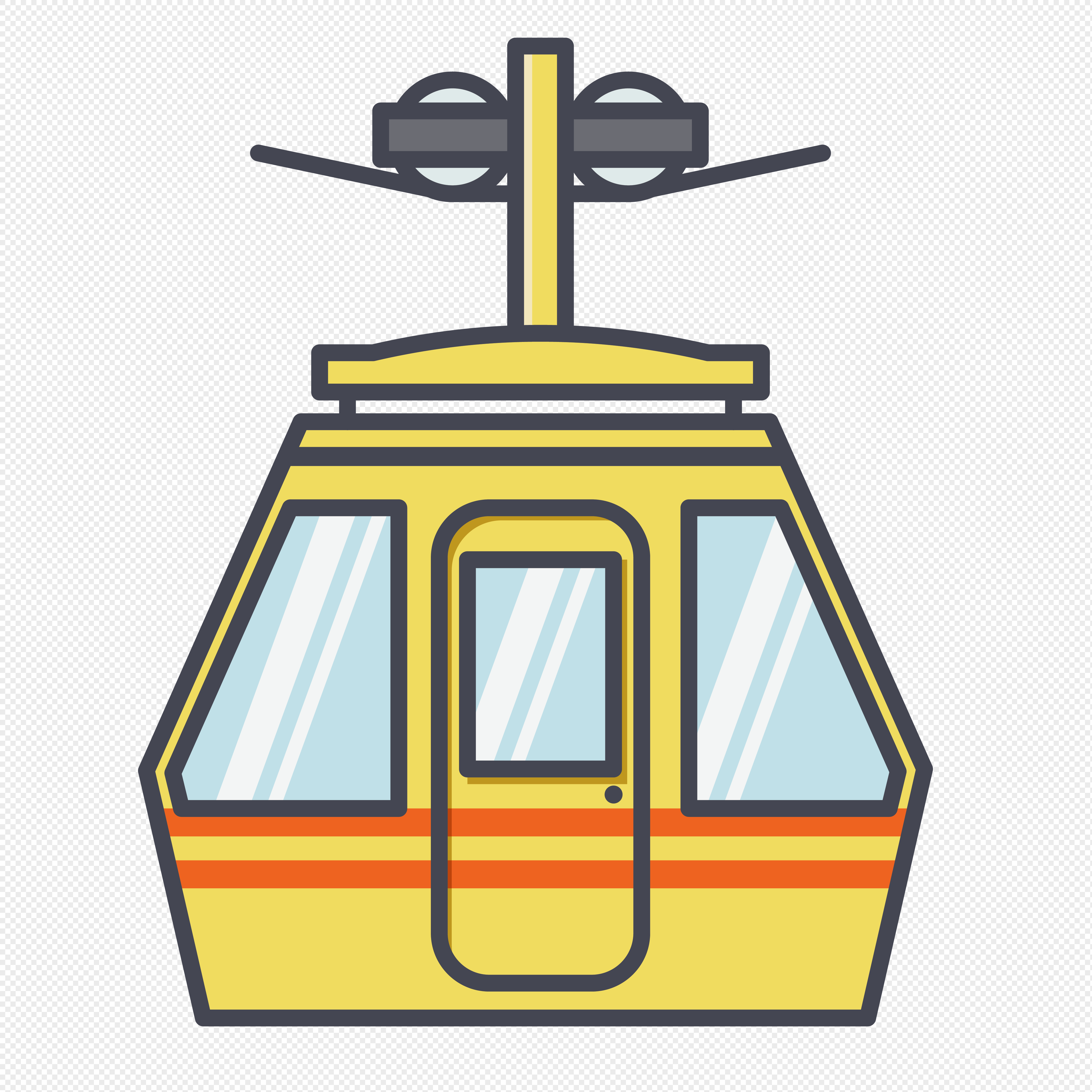 4187x4187 Cable Car Vector Png Image Picture Free Download 400299807