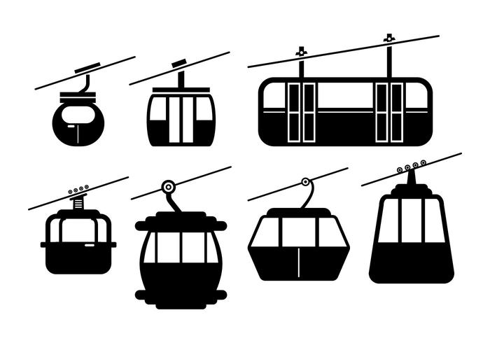 700x490 Cable Car Vector