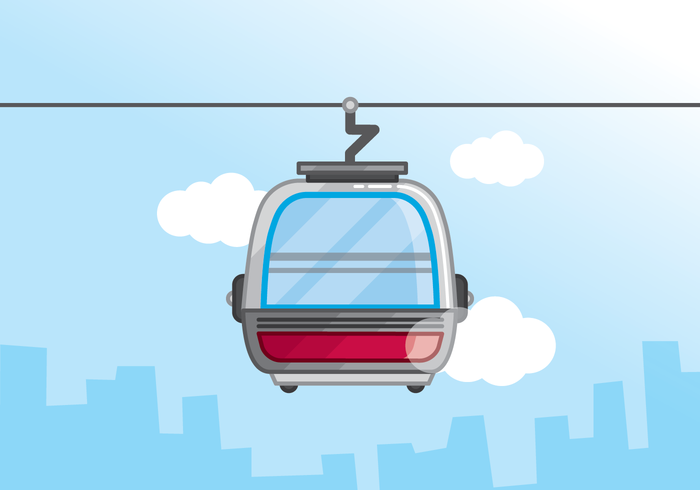 700x490 Cable Car Vector