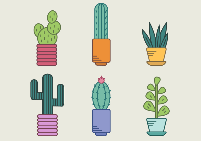 700x490 Free Cactus Vector