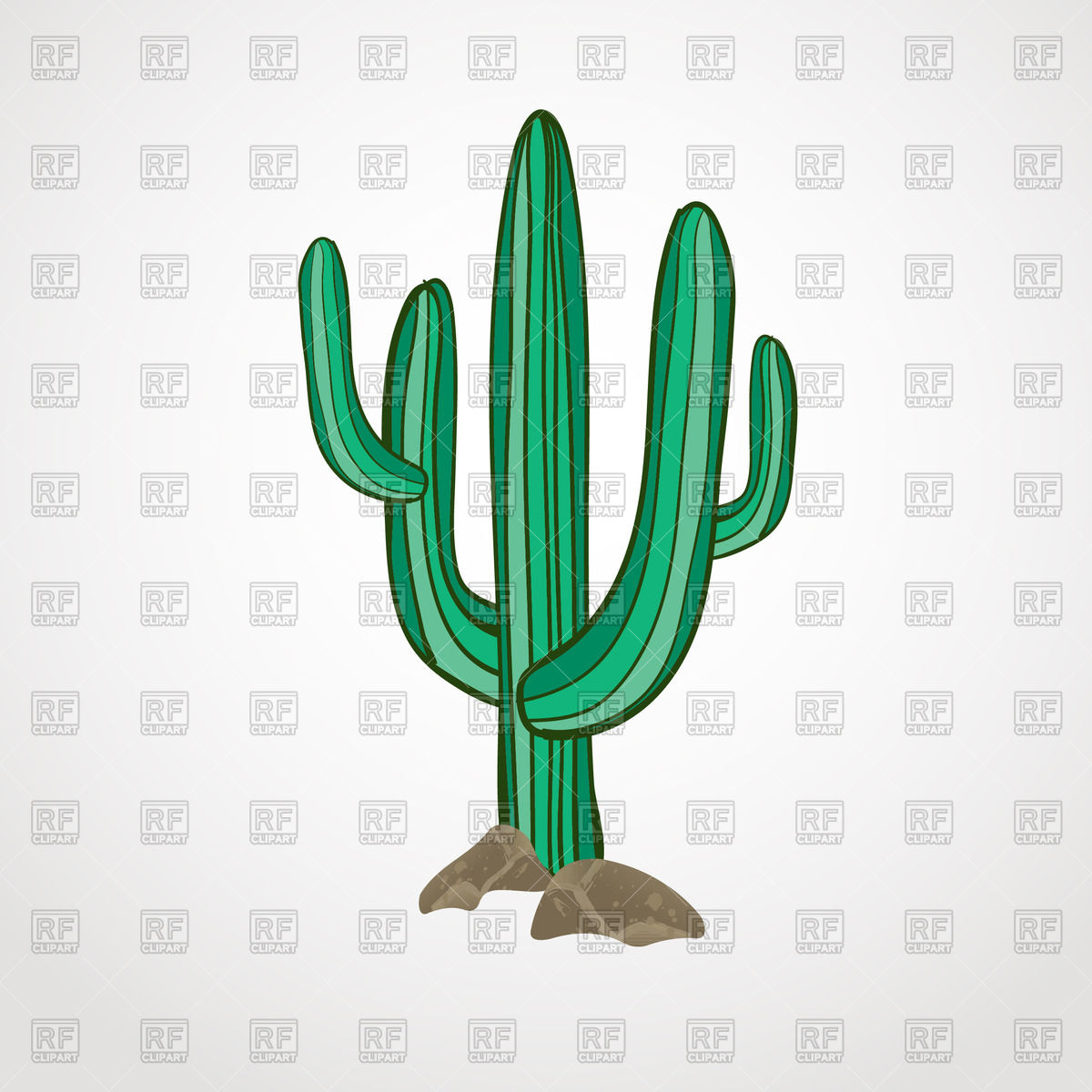1200x1200 Hand Drawn Cactus Vector Image Vector Artwork Of Plants And