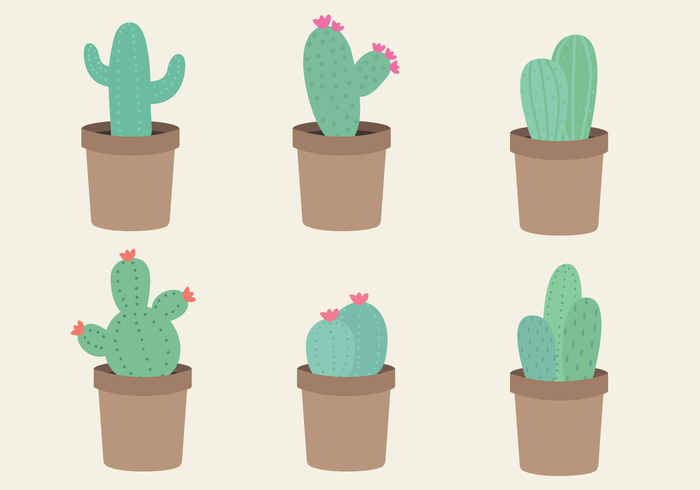 700x490 Free Cactus Vector