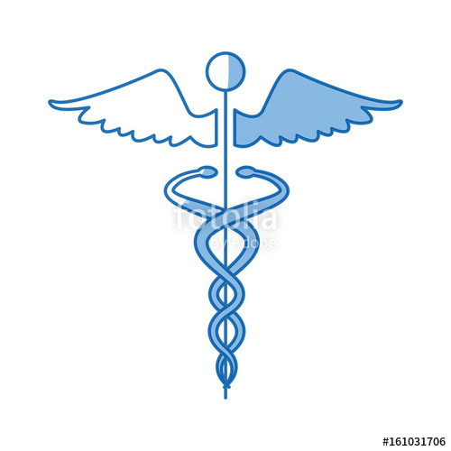 500x500 Caduceus Medical Health Care Symbol Vector Illustration Stock