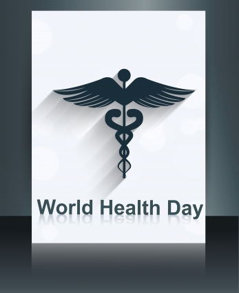 347x425 Caduceus Medical Symbol Brochure Colorful Template World Health