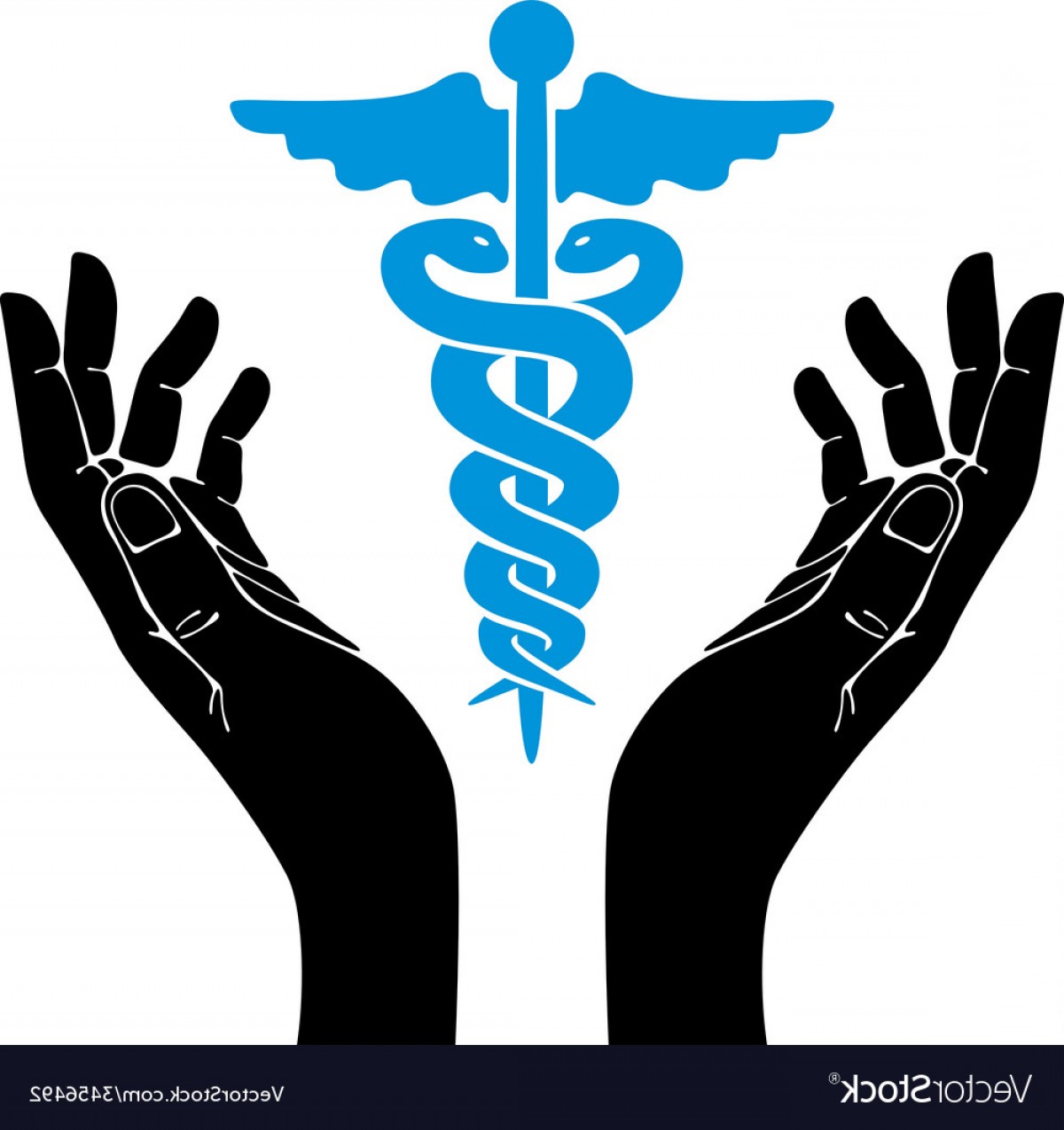 1200x1275 Hands With Caduceus Symbol Vector Orangiausa