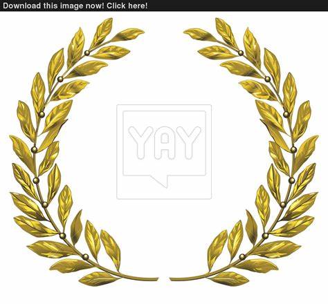 474x440 Gold Wreath Vector. Gold Wreath Clip Art At Hasshe