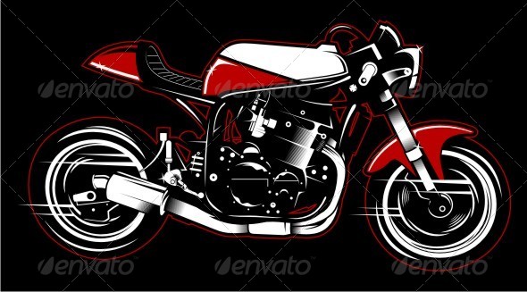 590x327 Cafe Racer Vector By Twicolabs Graphicriver