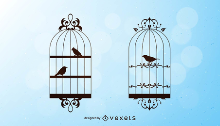 452x260 Bird Cage Vector Graphics To Download