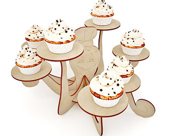 340x270 Cake Stand Vector Etsy