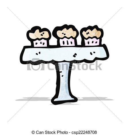 449x470 Cartoon Cakes On Cakestand.