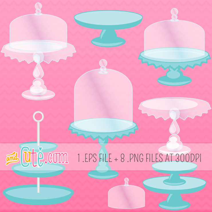 740x740 Collection Of Empty Cake Stand Clipart High Quality, Free