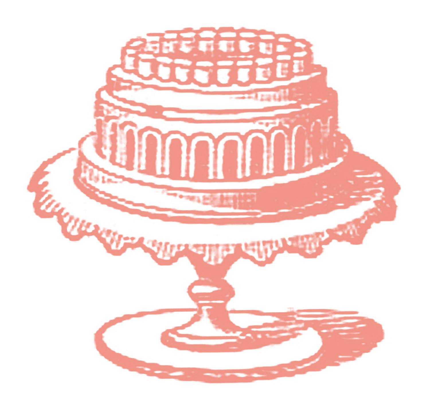1500x1402 Dessert Clipart Cake Stand