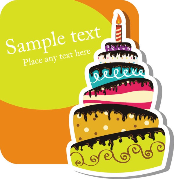 600x615 Cartoon Cake Vector Material My Free Photoshop World