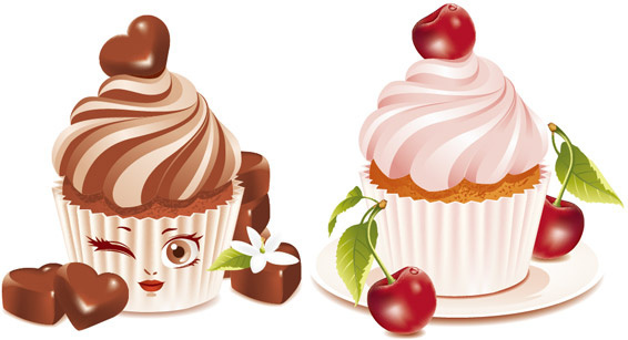 566x307 Dessert Cake Vector Graphics Png Images, Backgrounds And Vectors