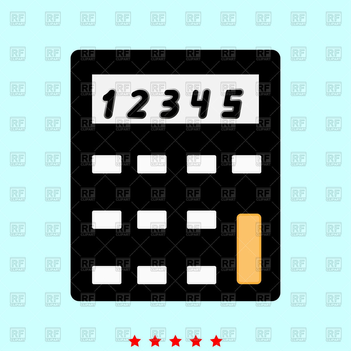 1200x1200 Calculator Icon Vector Image Vector Artwork Of Icons And Emblems