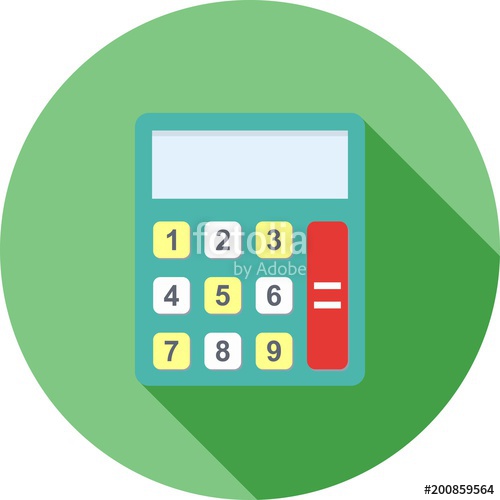 500x500 Calculator Icon S Stock Image And Royalty Free Vector Files On
