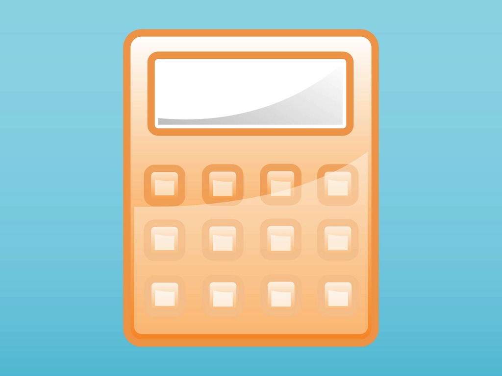 1024x768 Calculator Icon Vector Art Amp Graphics