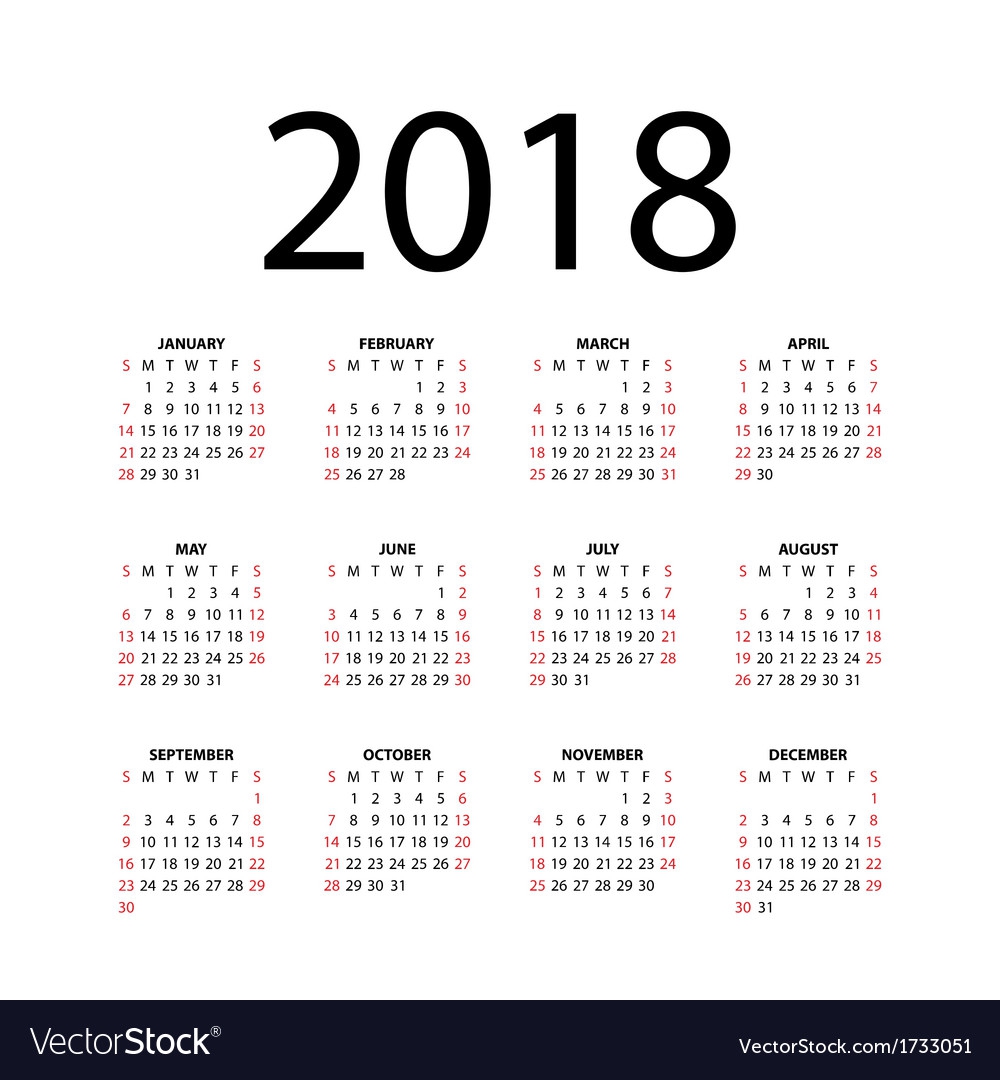 1000x1080 Download Free Calendar 2018 Vector Jill Davis Design