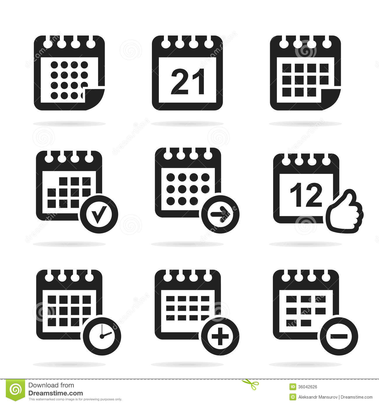 1300x1390 14 Calendar Icon Vector Free Download Images