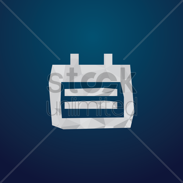 600x600 Free Calendar Icon Vector Image