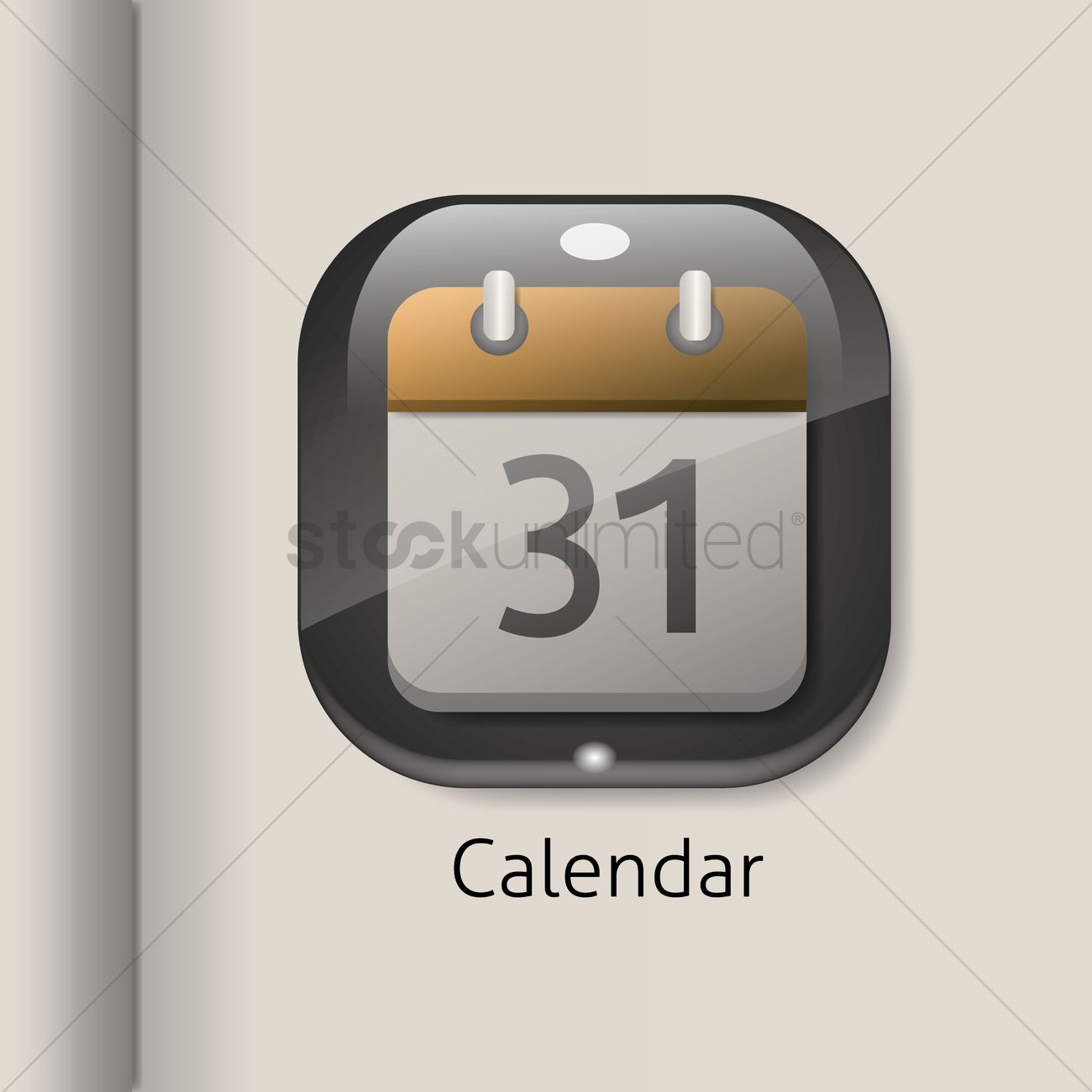 1300x1300 Free Calendar Icon Vector Image