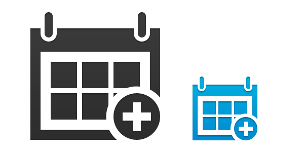 600x300 Calendar Icon Vector Psd Psd Icons