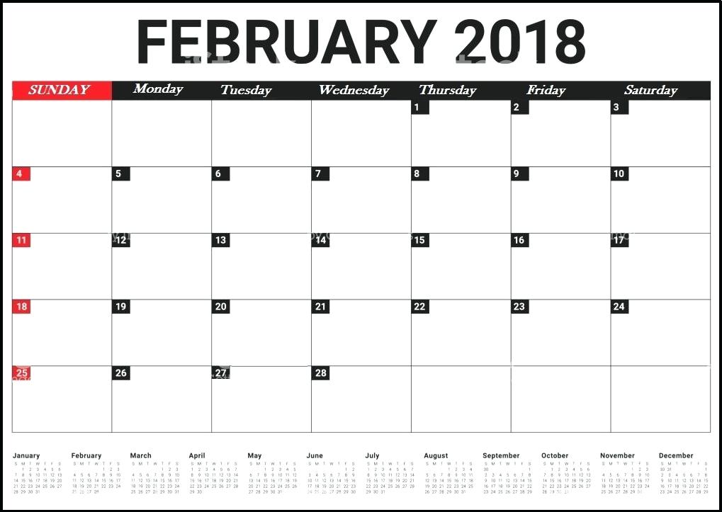 1019x723 2018 Desk Calendar Desk Calendar Vector Illustration Stock Vector