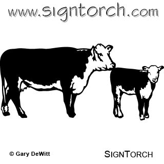 320x320 Cow Clipart Calf