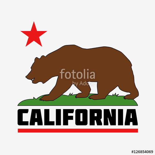 500x500 State Of California Flag Stock Image And Royalty Free Vector