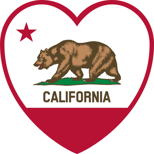 500x500 Vector Image Of Element From Flag Of California Public Domain