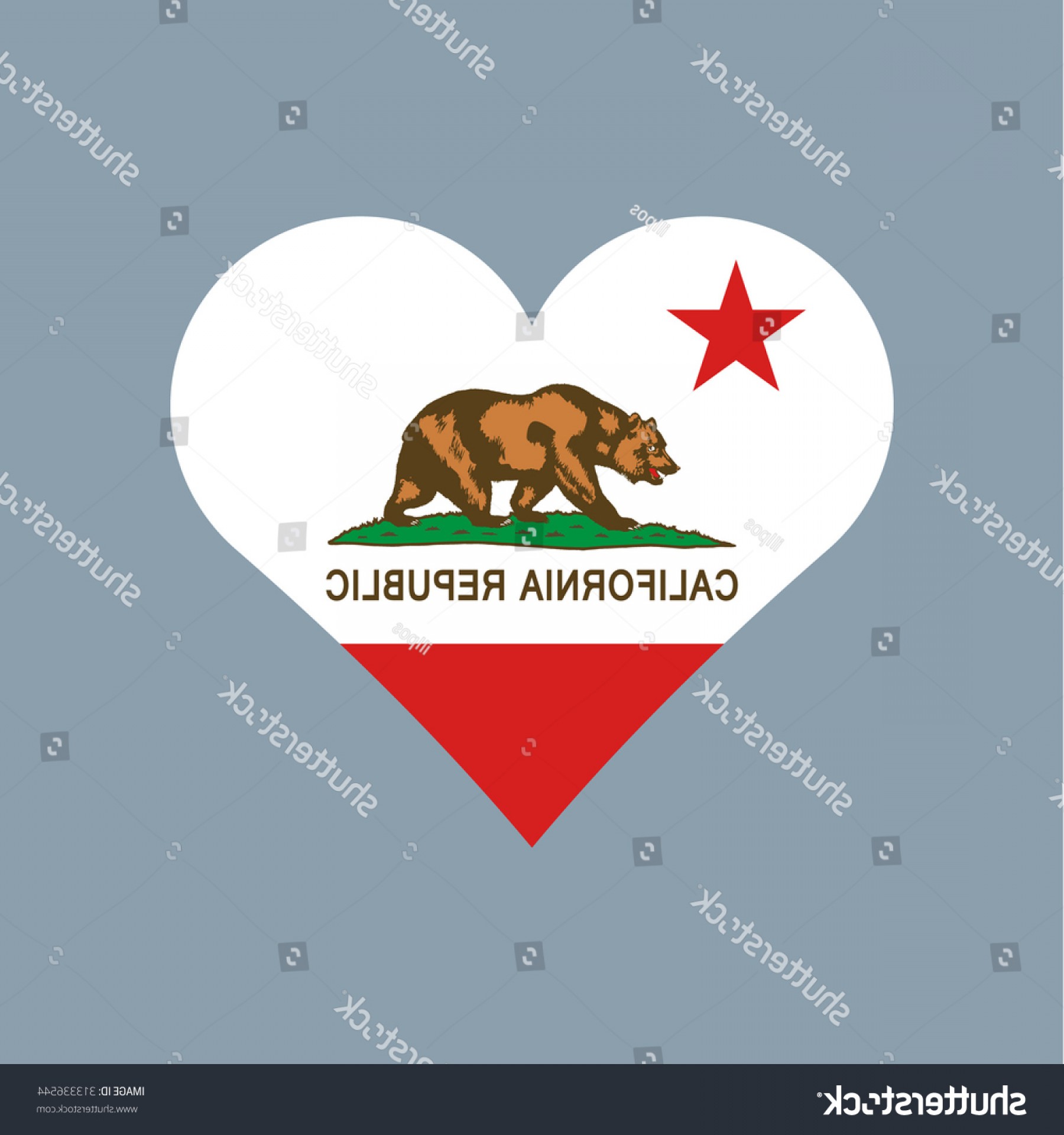 1800x1920 California Flag Heart Love Country State Sohadacouri