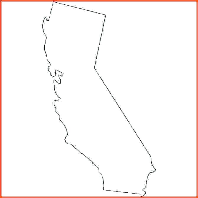 670x670 Map Outline S Congressional District California Regions