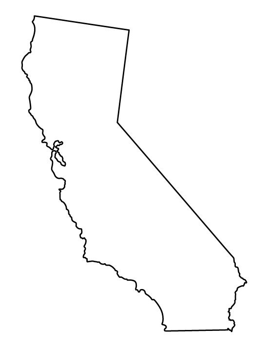 550x712 15 Vector California Black And White For Free Download On Mbtskoudsalg