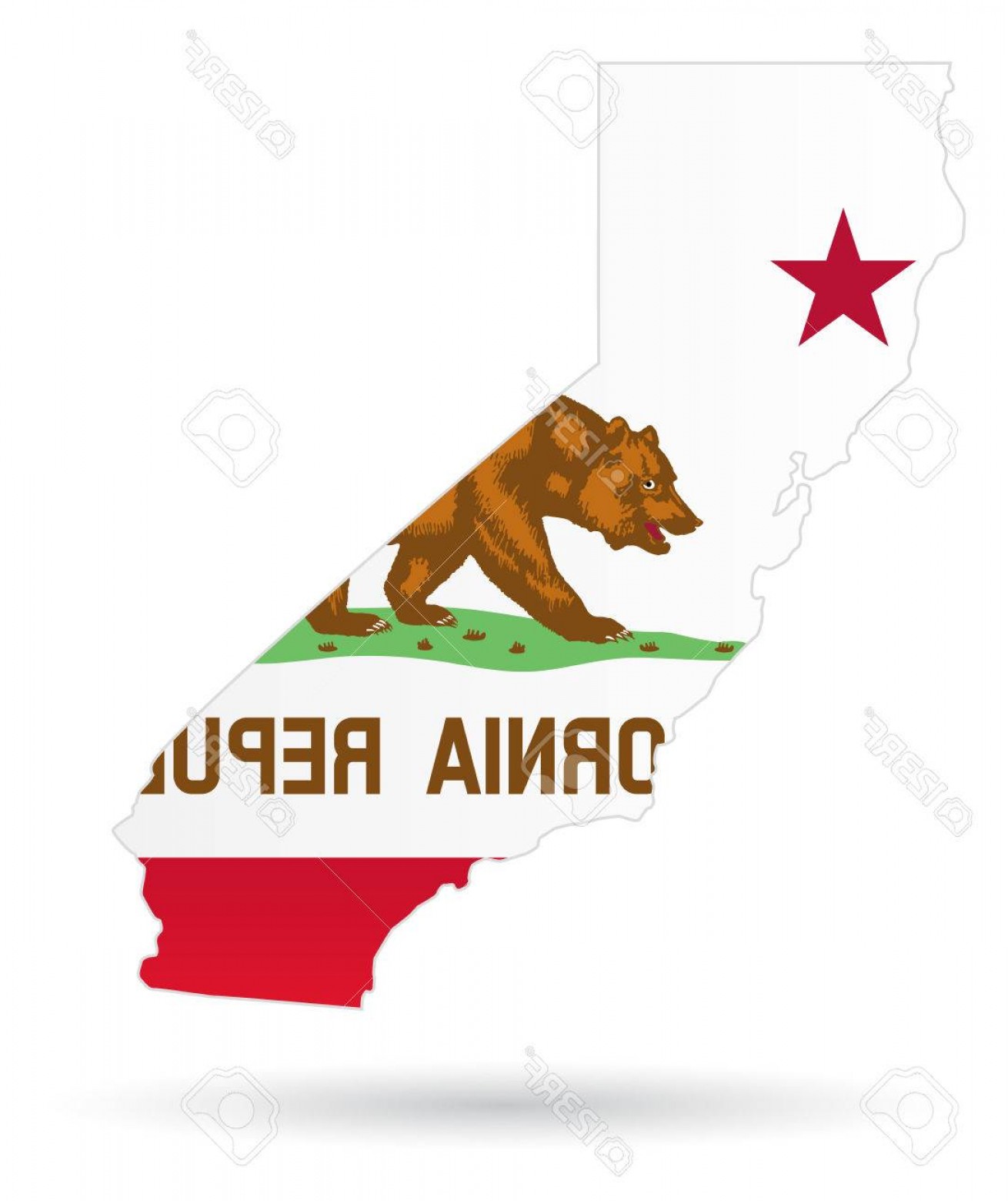 1310x1560 California Republic Flag Vector Sohadacouri