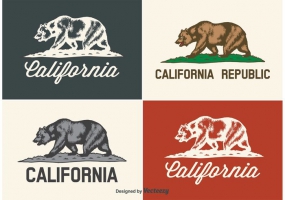 285x200 California Bears Free Vector Graphic Art Free Download (Found 999