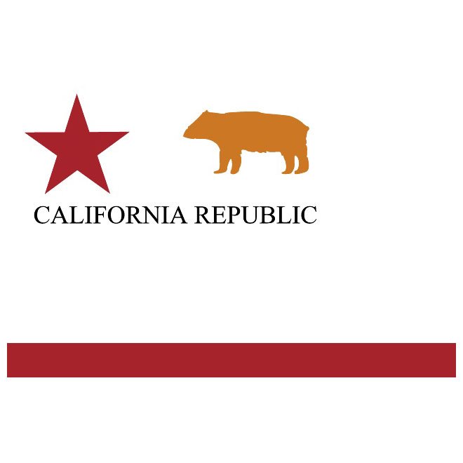660x660 California Republic Vector Flag