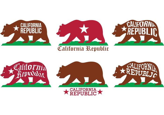 700x490 California Bear Vectors