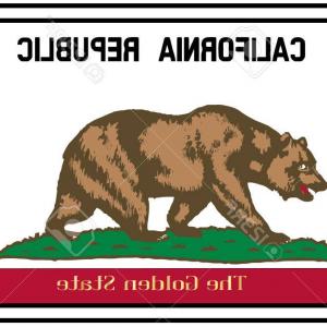 300x300 Photostock Vector California License Plate In The Colors Of The