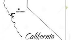 280x158 California State Outline Clipart All About Clipart