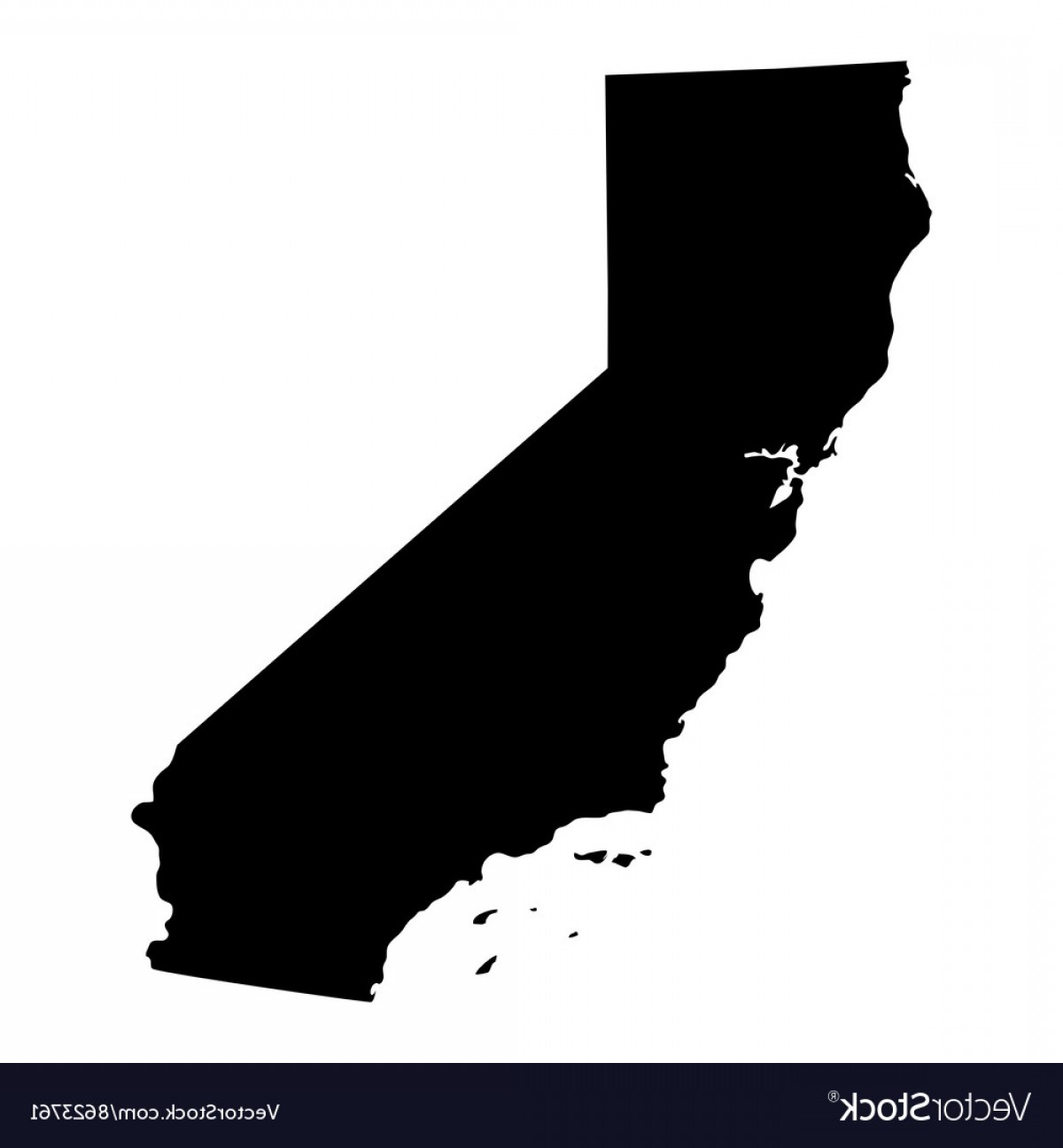 1200x1296 California State Vector Shopatcloth