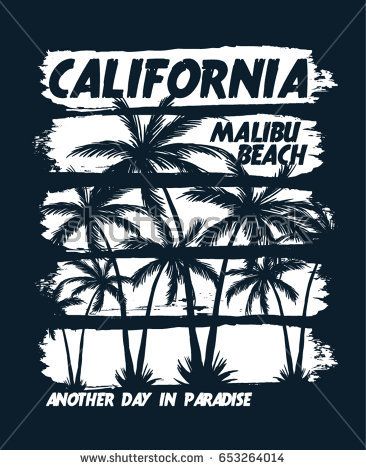 366x470 California Vector Illustration For T Shirt And Other Uses.