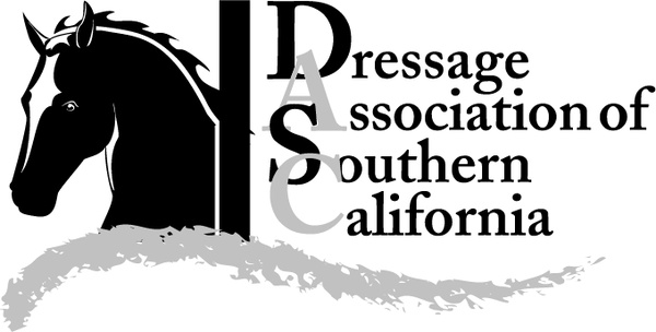 600x304 Dressage Association Of Southern California Free Vector In