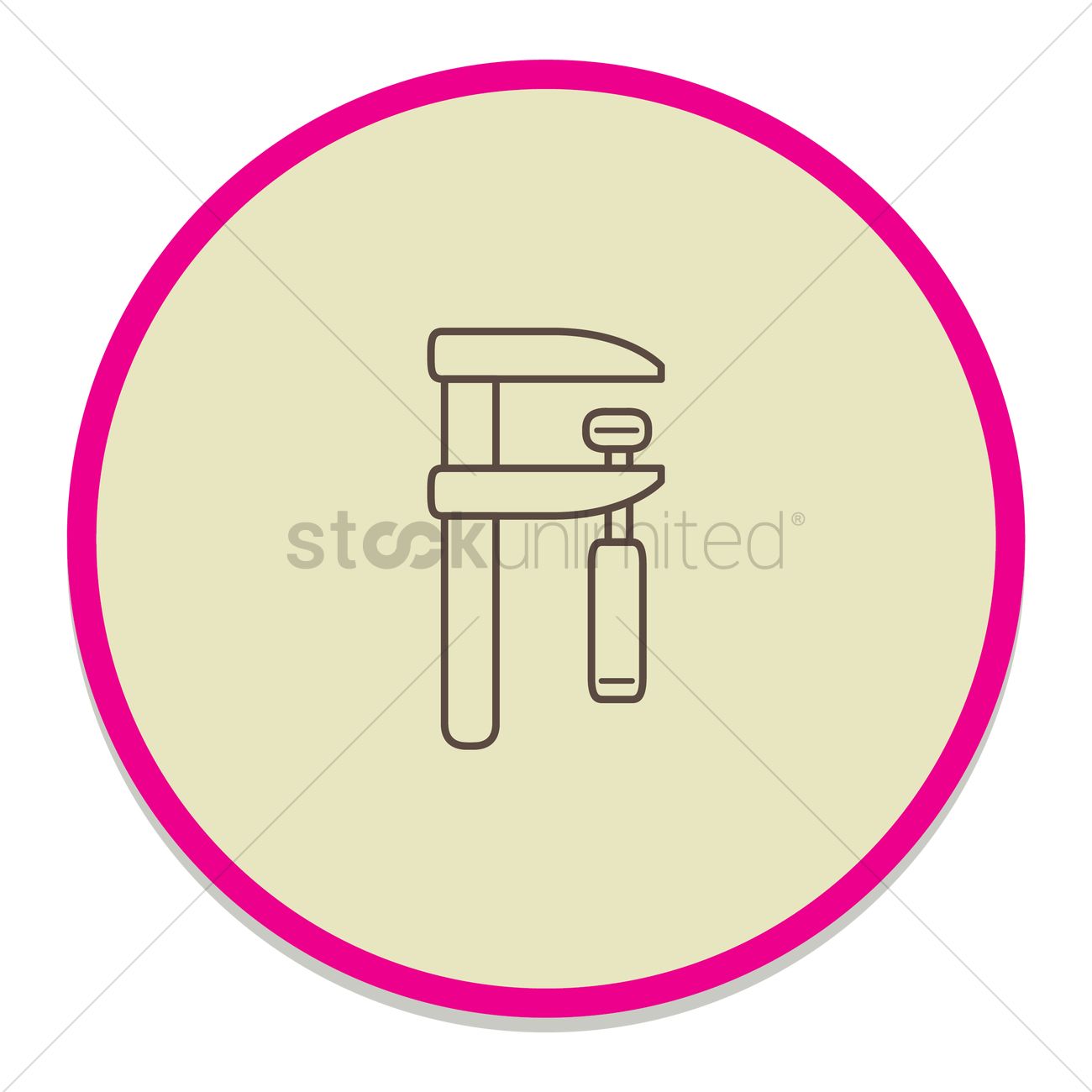 1300x1300 Vernier Caliper Vector Image
